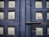 Doors in the main courtyard