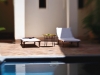 Pool sun loungers