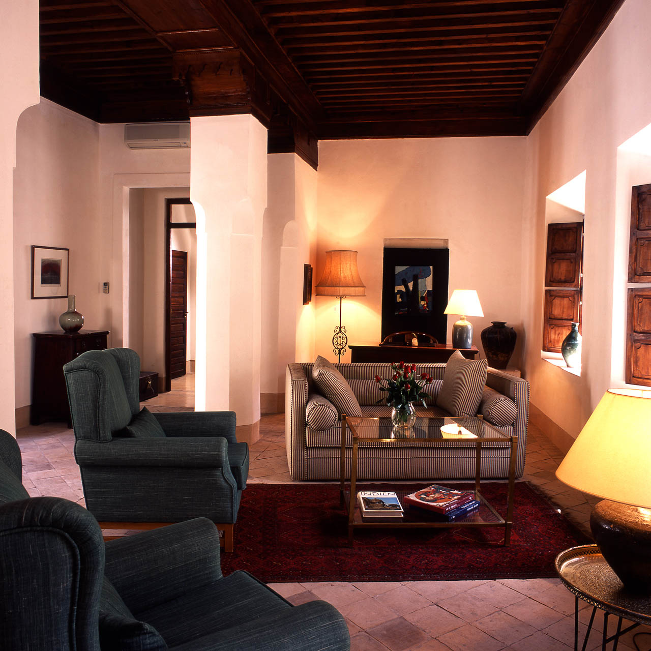 The Palm Suite living room