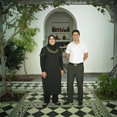 Concierges Khadija and Ali